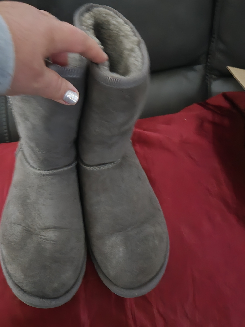 UGG Classic Short Women's Boots in Gray